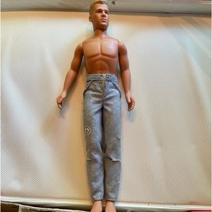 1990 boy Barbie Donnie Wahlberg New Kids On The Block Big Step VTG 12" Doll